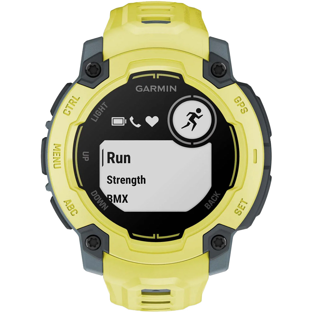 Смарт-годинник GARMIN Instinct E 45mm Electric Lime with Electric Lime Band (010-02933-01)