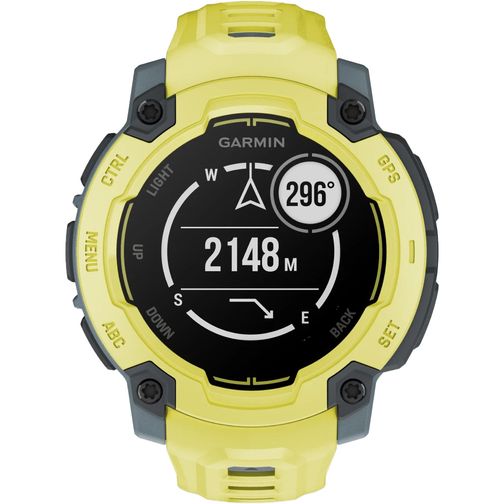 Смарт-годинник GARMIN Instinct E 45mm Electric Lime with Electric Lime Band (010-02933-01)