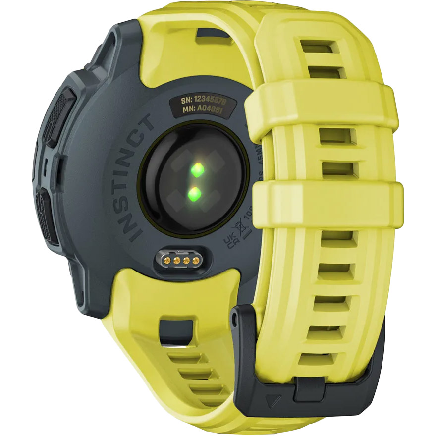 Смарт-годинник GARMIN Instinct E 45mm Electric Lime with Electric Lime Band (010-02933-01)
