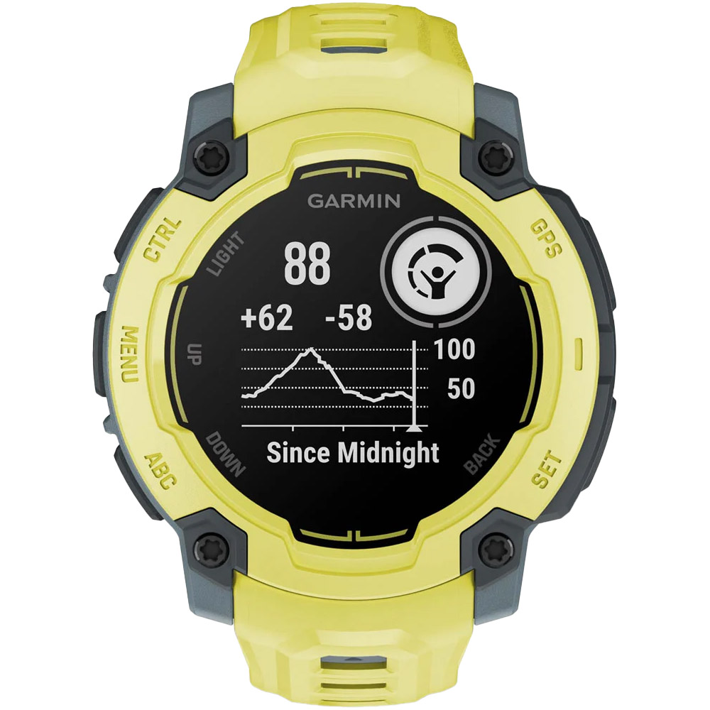 Смарт-годинник GARMIN Instinct E 45mm Electric Lime with Electric Lime Band (010-02933-01)