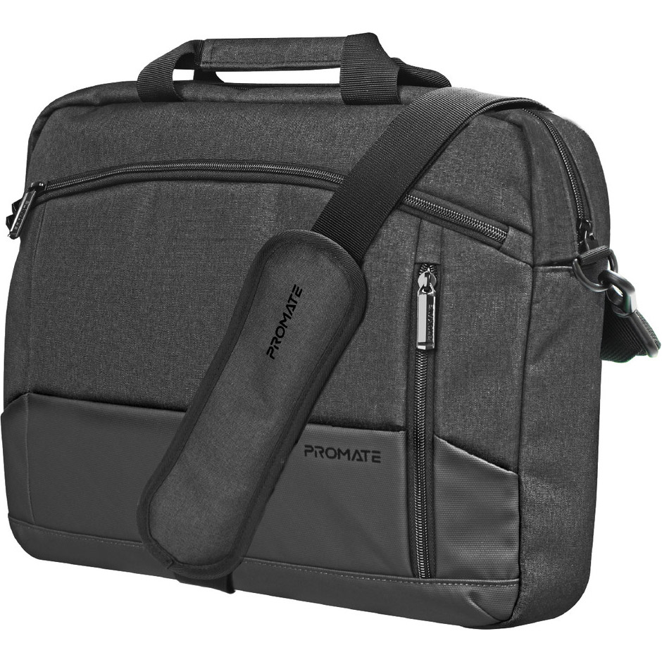 Сумка для ноутбука PROMATE Satchel-MB 15.6" Black