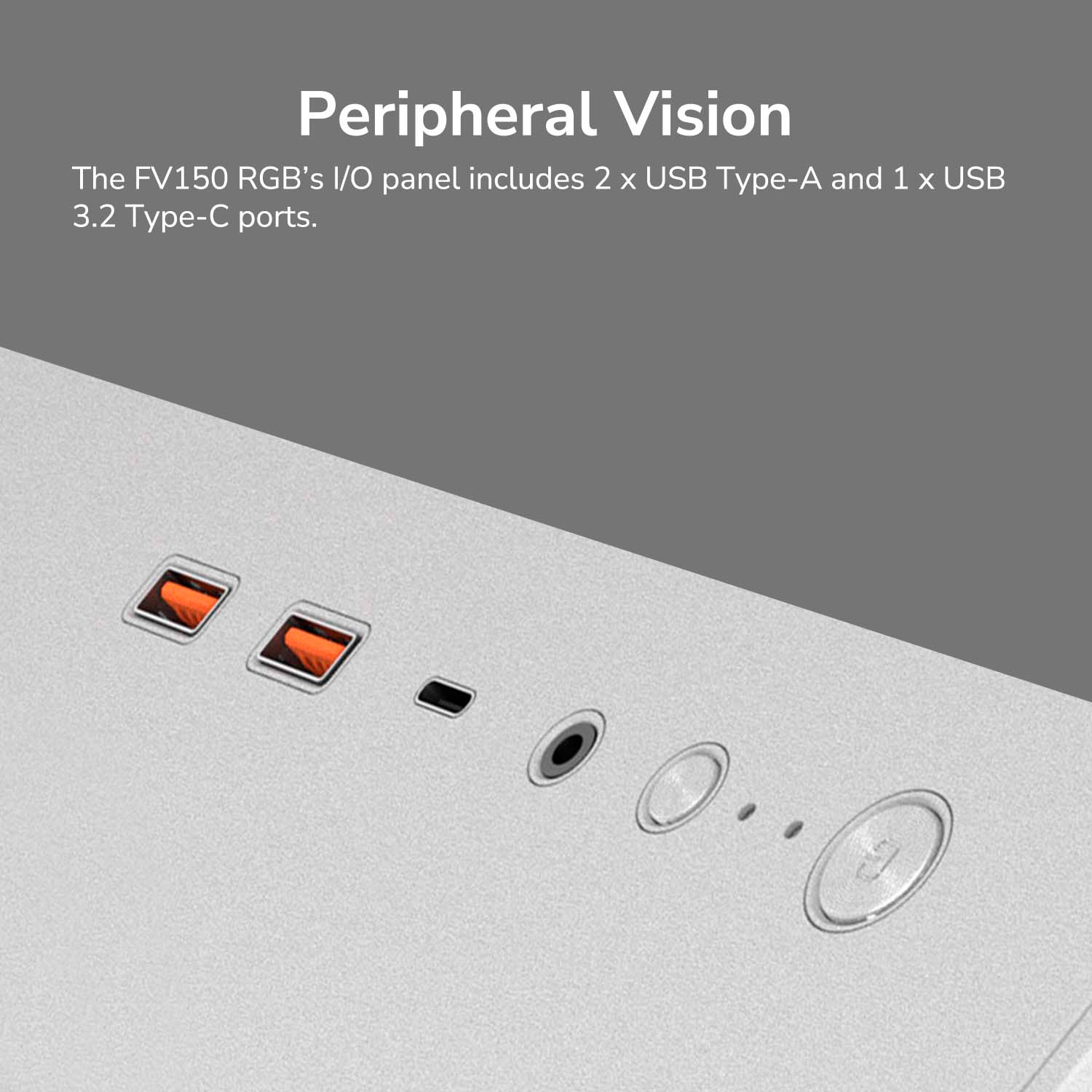 Корпус COUGAR FV150 RGB White