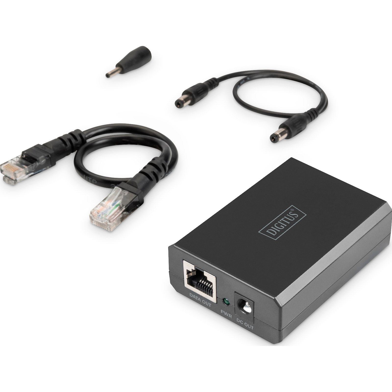 PoE спліттер DIGITUS Gigabit Ethernet PoE Splitter (DN-95211)
