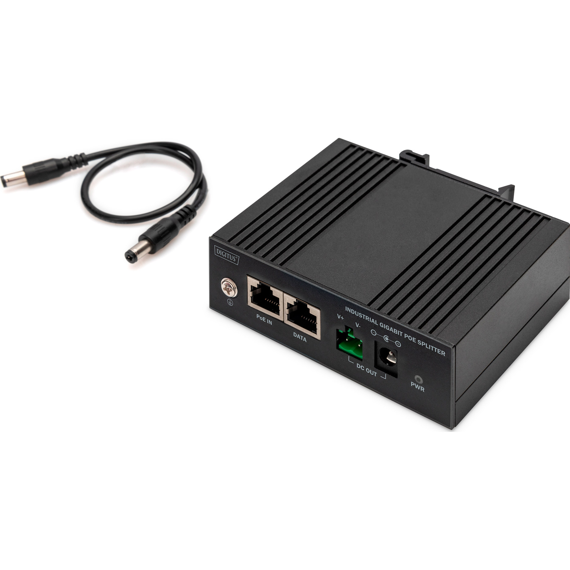 PoE спліттер DIGITUS Industrial Gigabit Ethernet PoE Splitter (DN-651140)