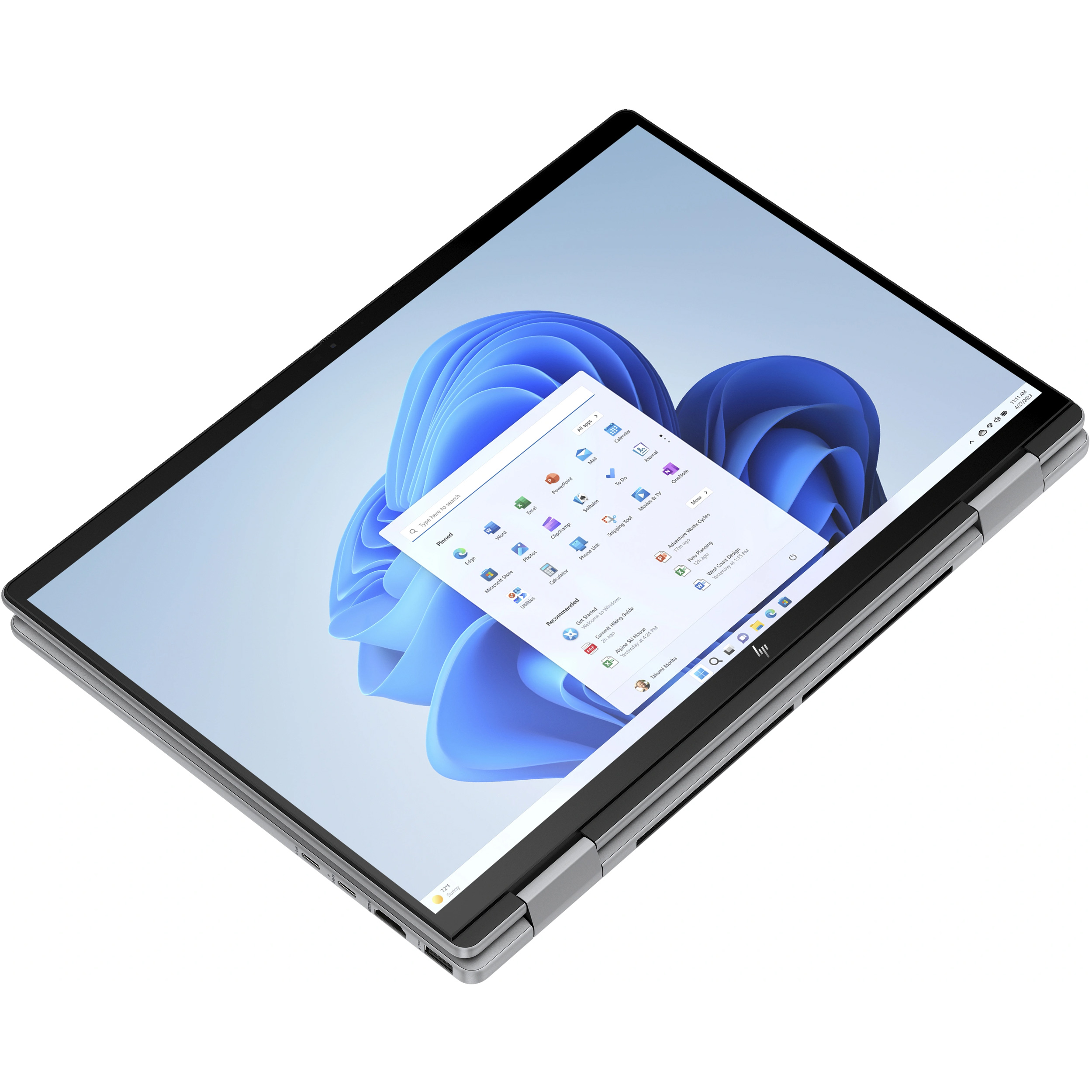 Ноутбук HP Envy x360 14-fc0026ua Meteor Silver (B9PC8EA)