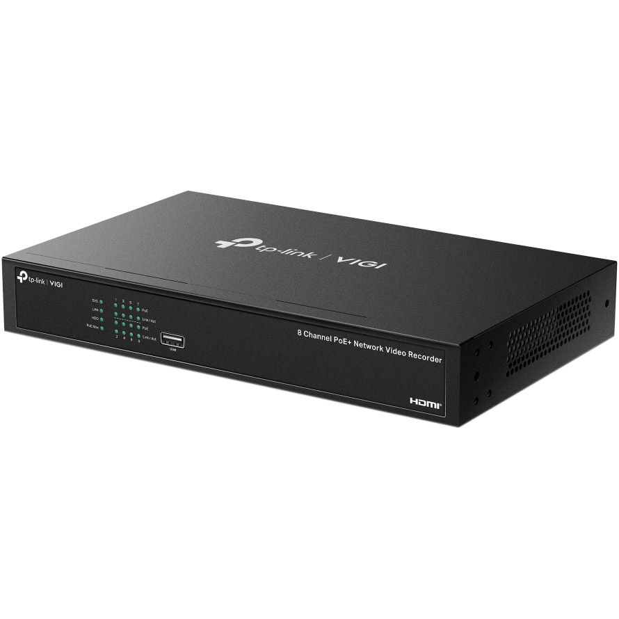 Видеорегистратор сетевой 8-канальный TP-LINK VIGI NVR1008H-8MP
