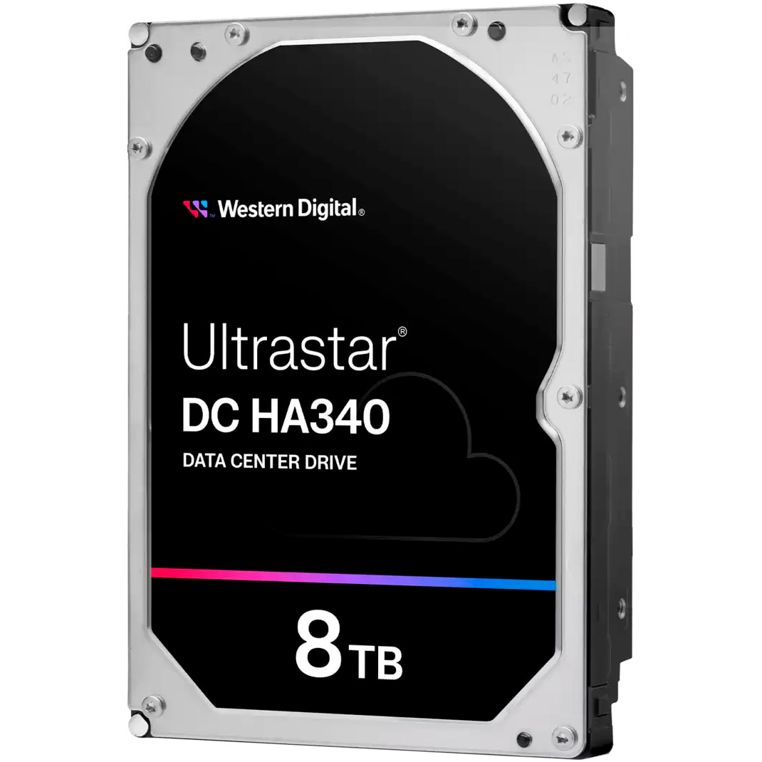 Жорсткий диск 3.5" WD Ultrastar DC HA340 8TB SATA/256MB (WUS721208BLE6L4/0B47078)