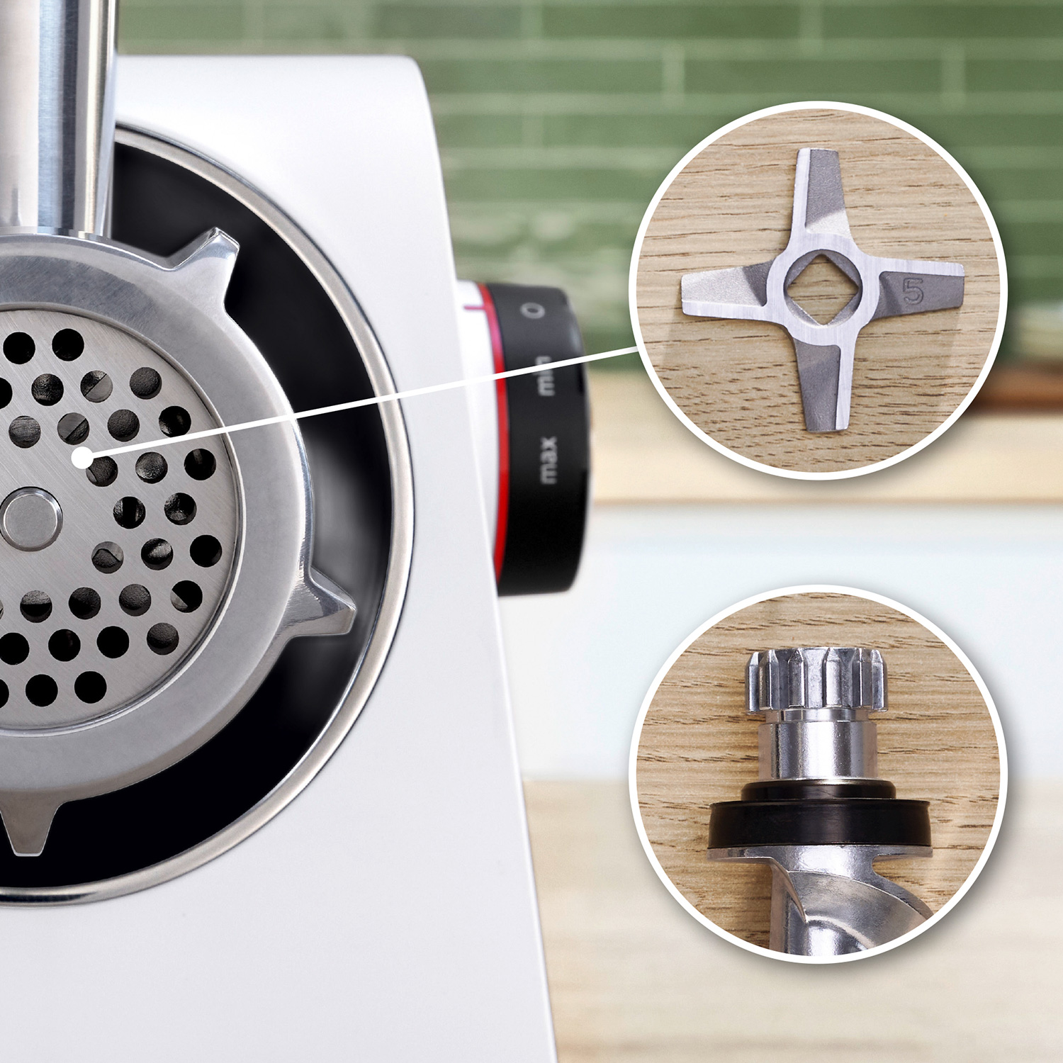 Мясорубка BOSCH MultiPower MFWS607W
