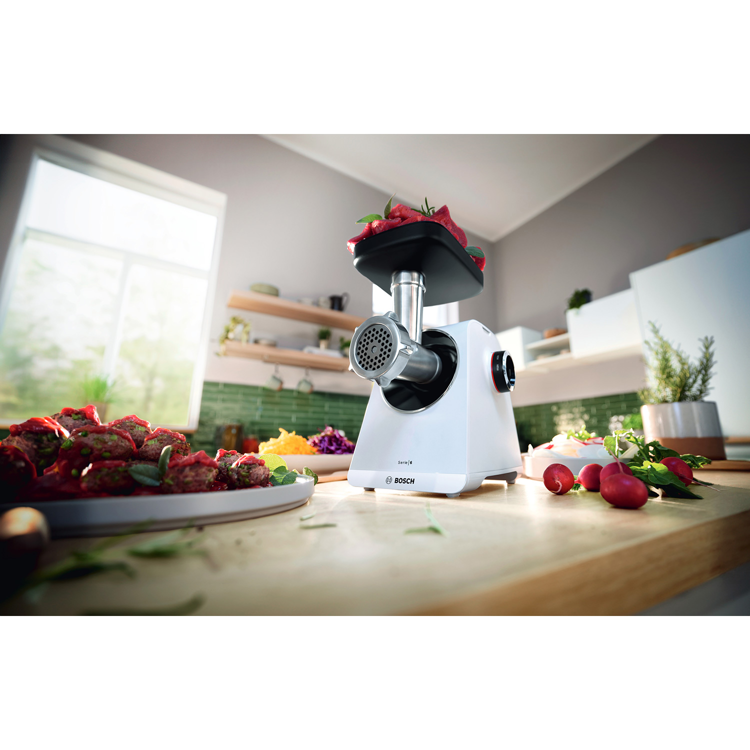 Мясорубка BOSCH MultiPower MFWS607W