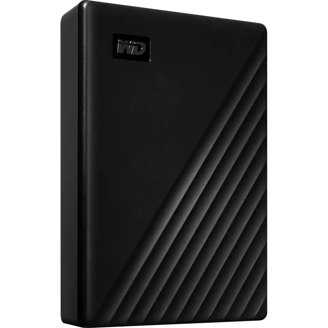 Портативний жорсткий диск WD My Passport 6TB USB3.2 Black (WDBR9S0060BBK-WESN)