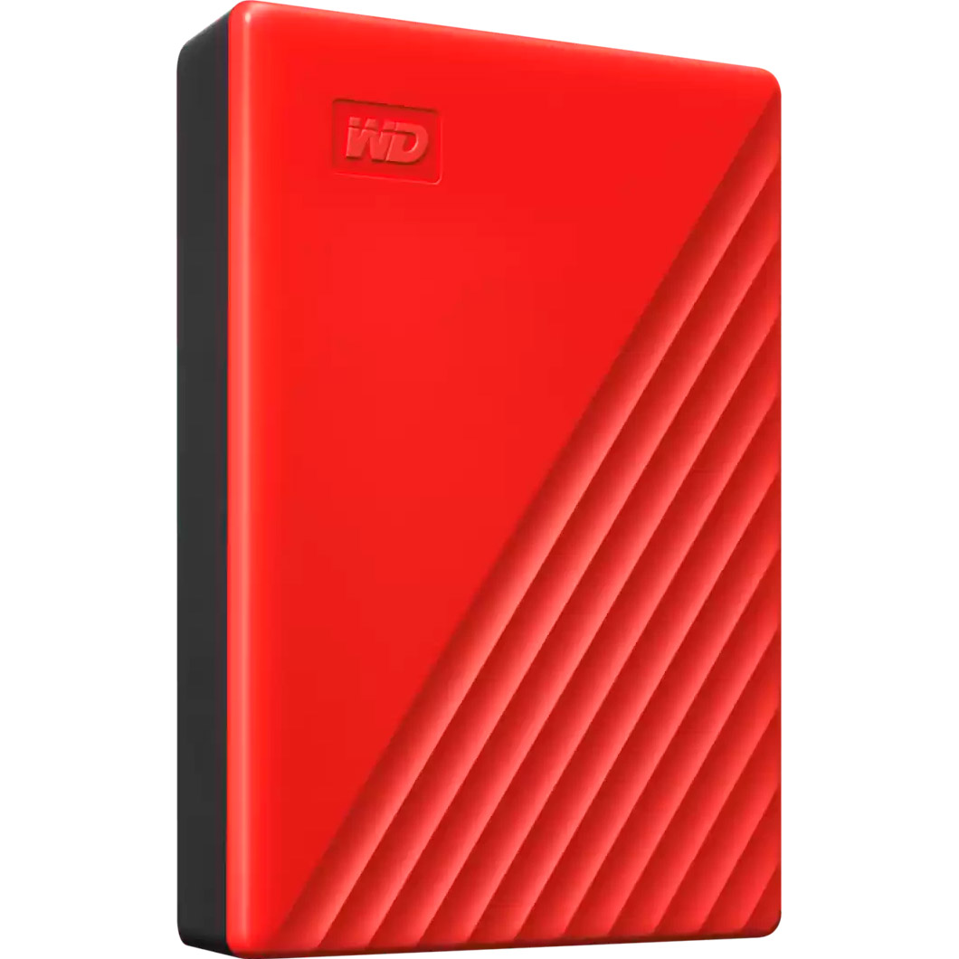 Портативний жорсткий диск WD My Passport 6TB USB3.2 Red (WDBR9S0060BRD-WESN)