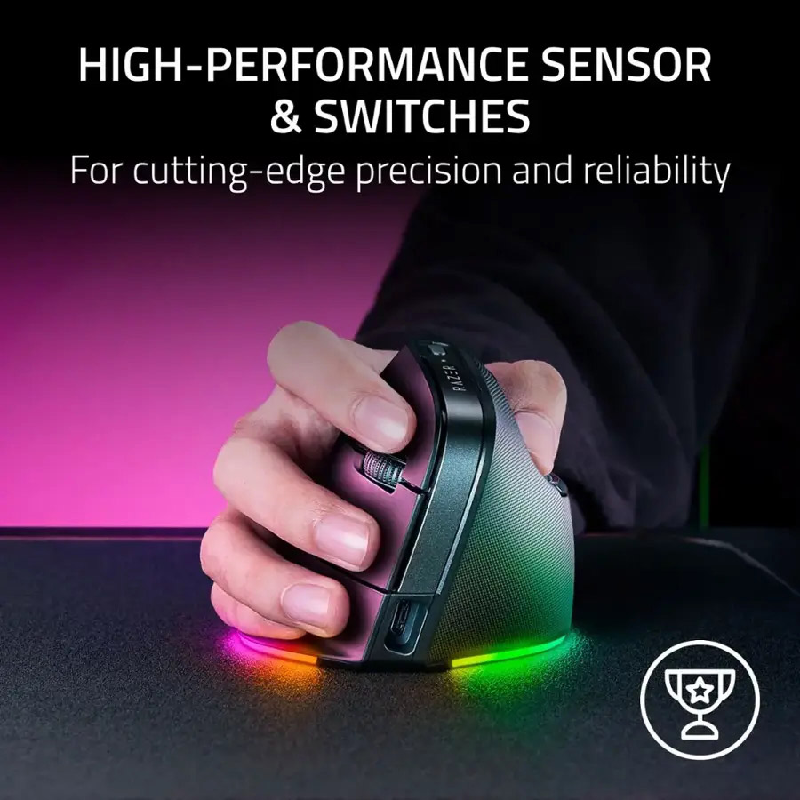 Вертикальна миша RAZER Pro Click V2 Vertical Edition (RZ01-05250100-R3G1)