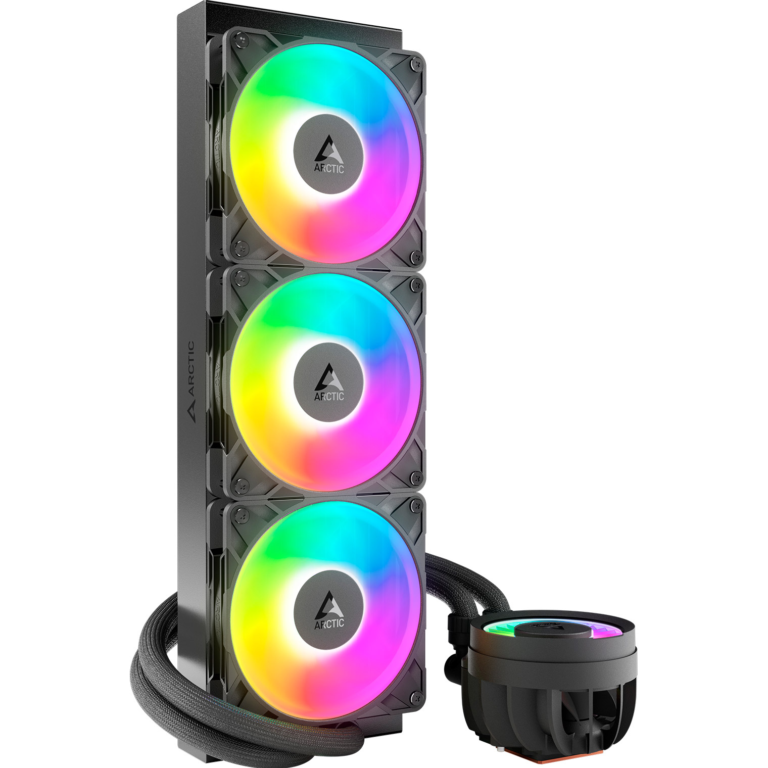 Система водяного охолодження ARCTIC Liquid Freezer III Pro 360 A-RGB Black (ACFRE00184A)