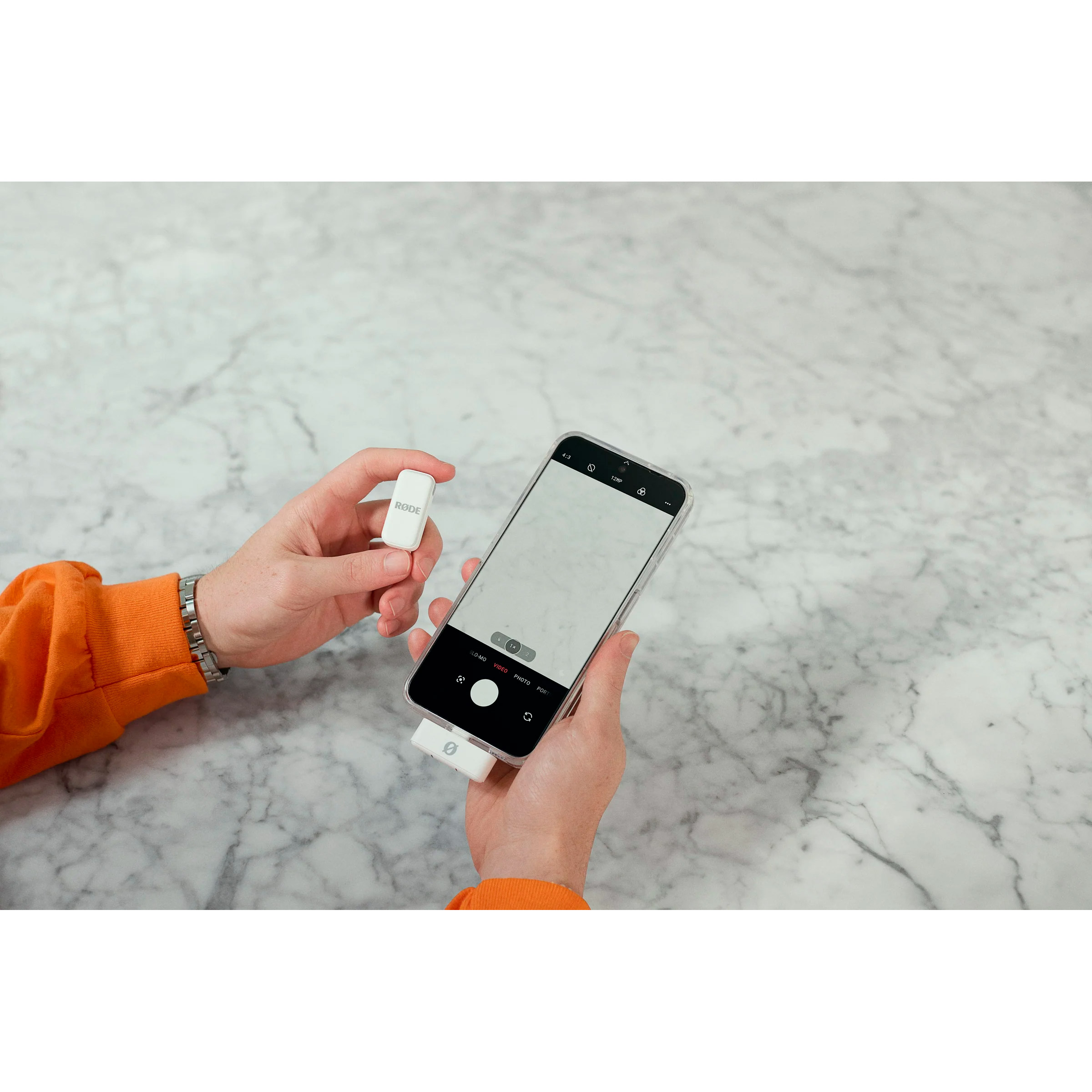Бездротовий петличний мікрофон RODE Wireless Micro Lightning White (80046666)