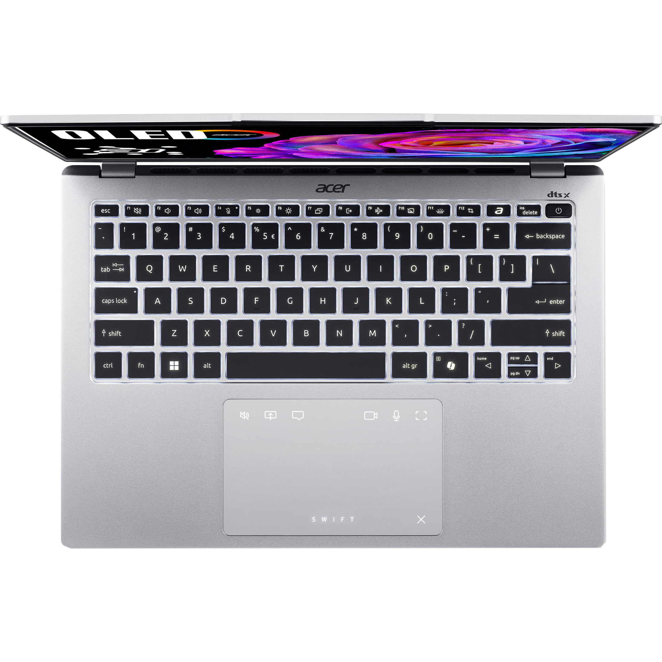 Ноутбук ACER Swift Go 14 SFG14-74-59GG Pure Silver (NX.JCWEU.002)