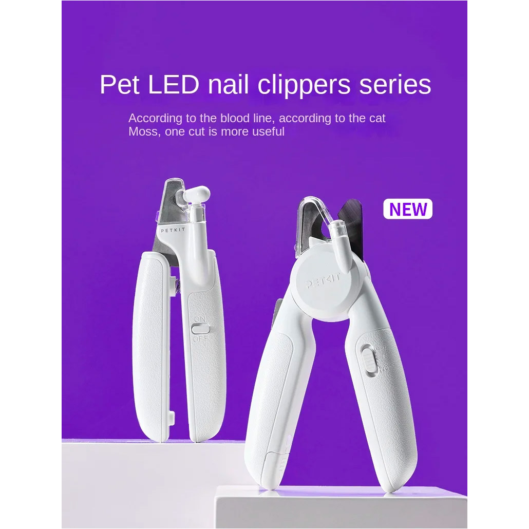 Тример для кігтів PETKIT LED Pet Nail Clipper Pro White (PK2302)