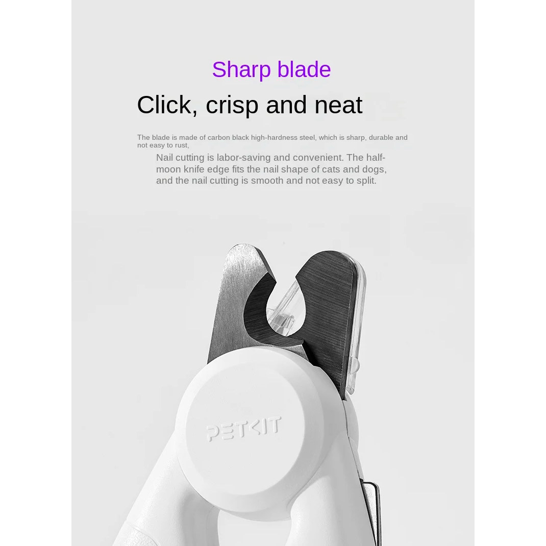 Тример для кігтів PETKIT LED Pet Nail Clipper Pro White (PK2302)