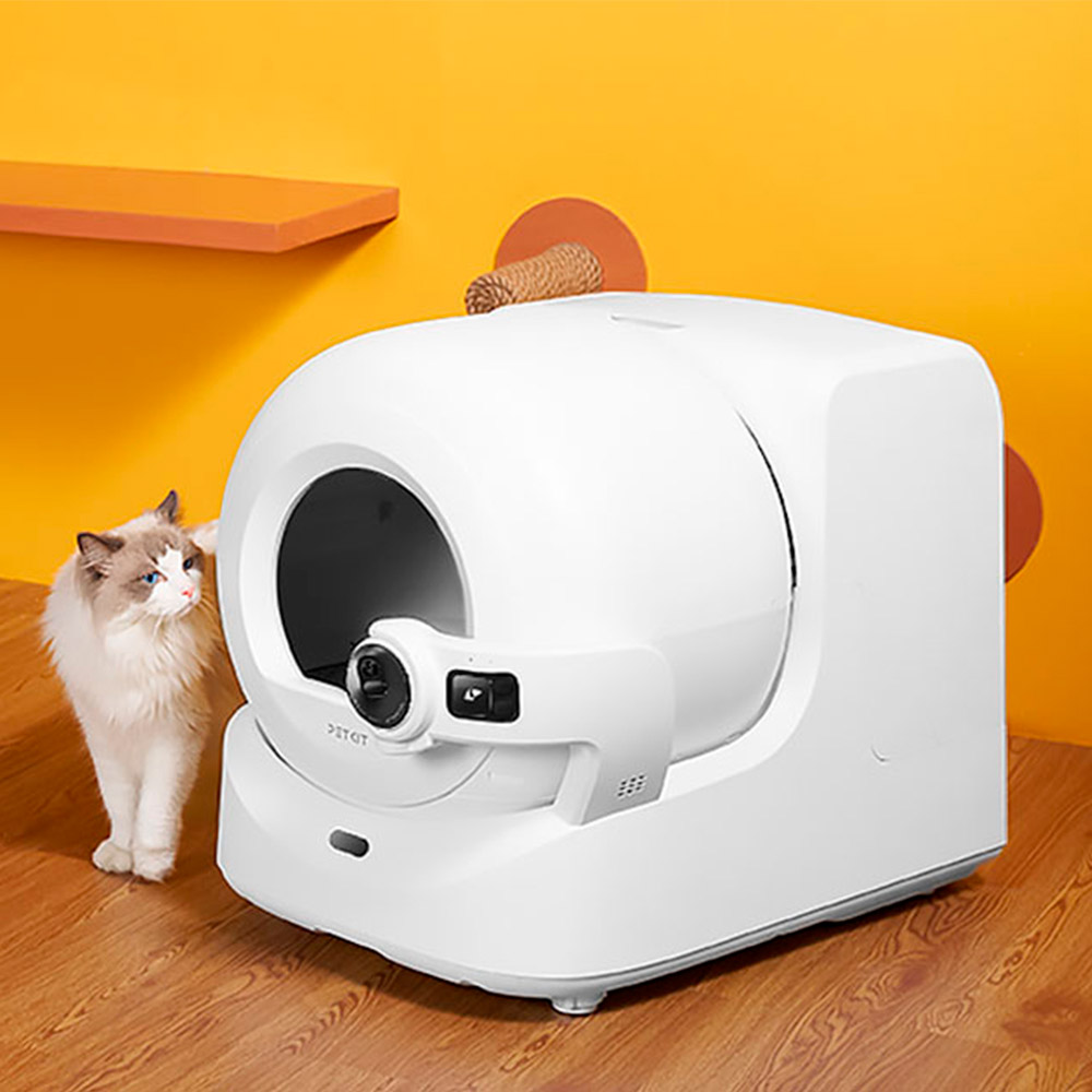 Розумний лоток для котів PETKIT Purobot Ultra with Cam Self-Clean White (P9903)