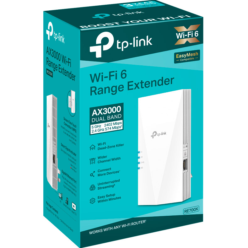 Wi-Fi репитер TP-LINK RE700X