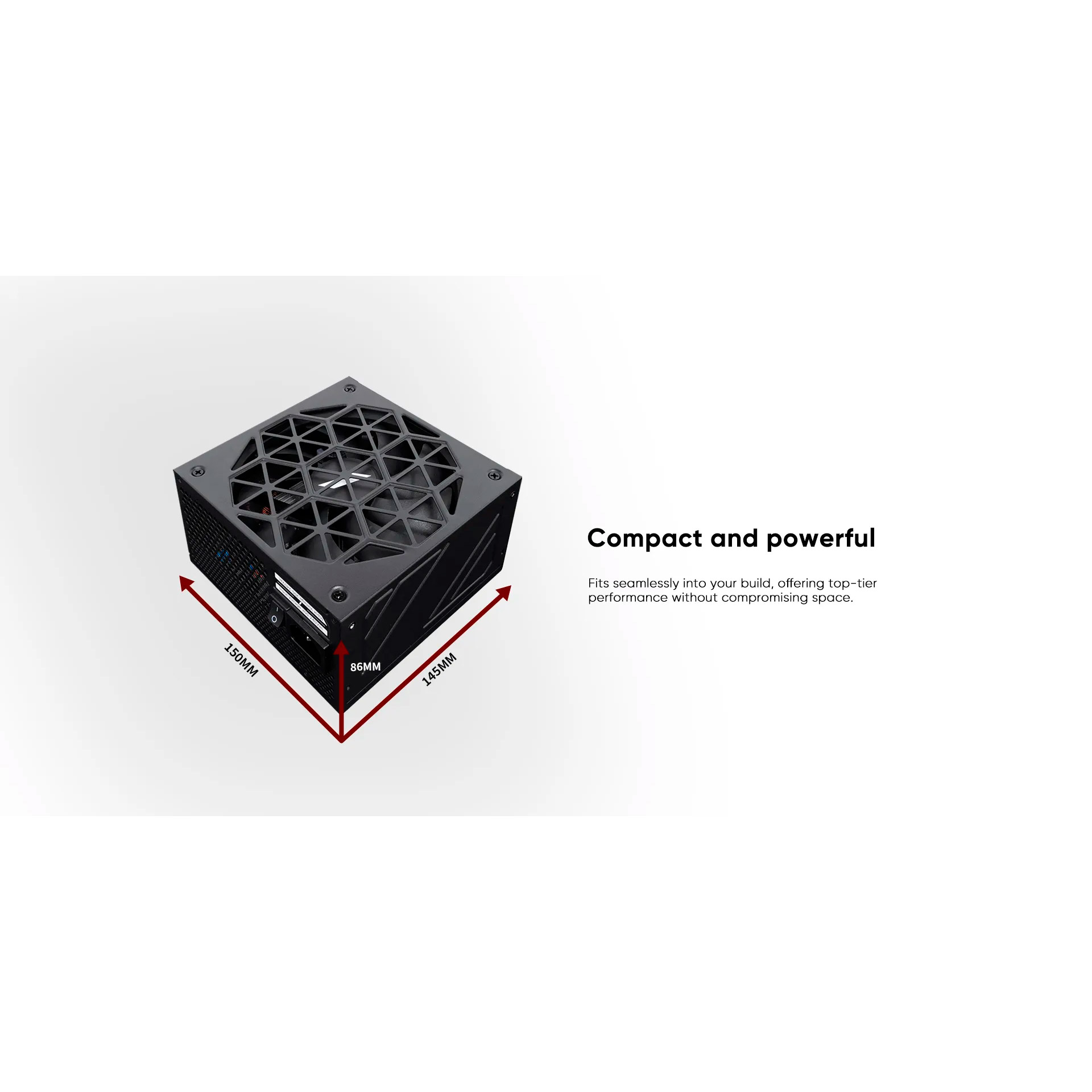 Блок живлення 650W 1STPLAYER ACK HA-650AC1