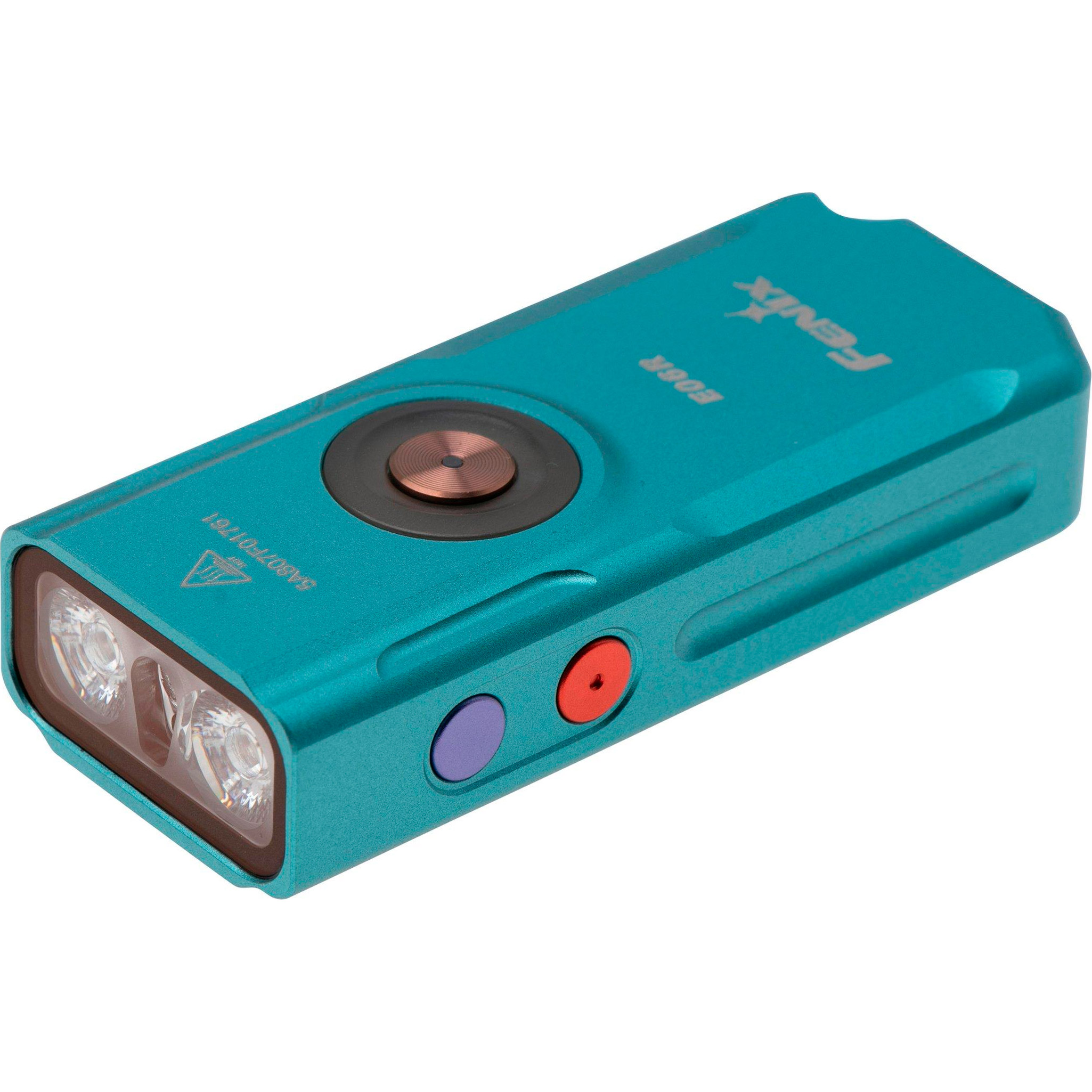 Фонарь-брелок FENIX E06R Turquoise