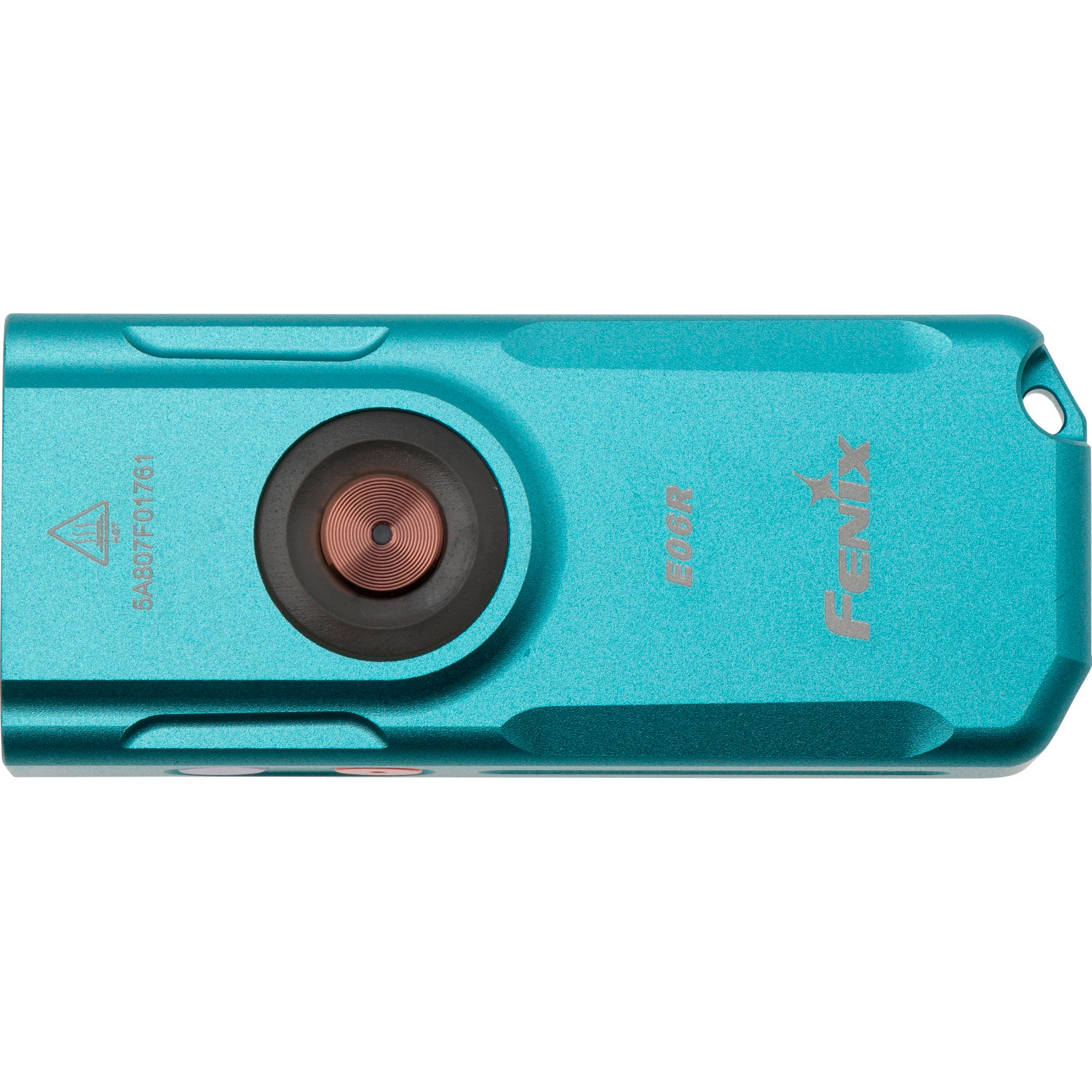 Фонарь-брелок FENIX E06R Turquoise