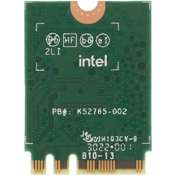 Wi-Fi адаптер INTEL Tri Band Wireless 802.11ax+BT5.3 AX210 M.2 (AX210.NGWG.NV)