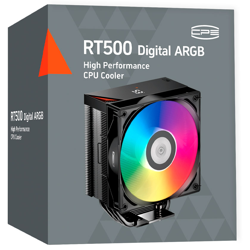 Кулер для процесора PCCOOLER RT500 Digital ARGB (RT500-BKAWYL-GL)