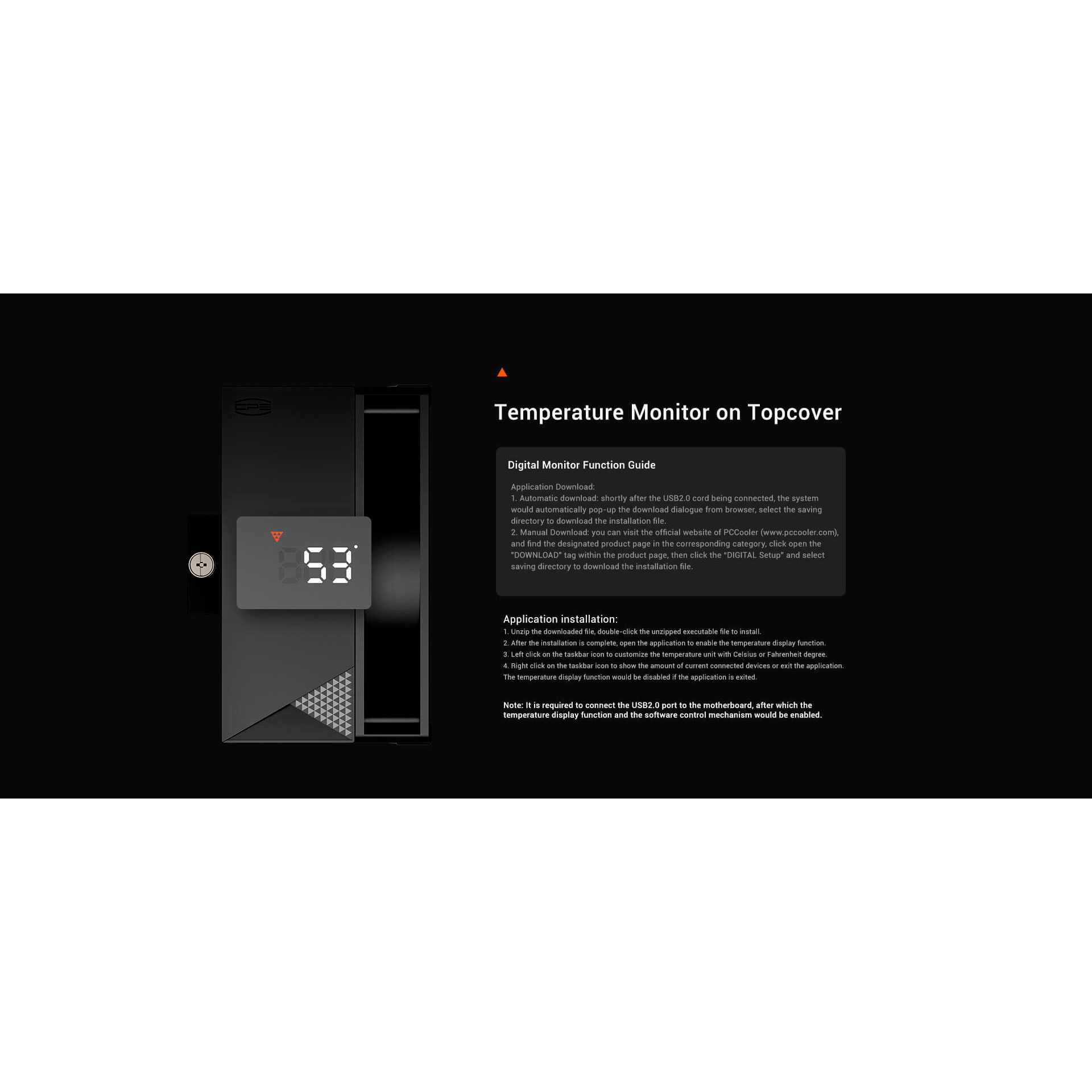 Кулер для процесора PCCOOLER RT500 Digital ARGB (RT500-BKAWYL-GL)