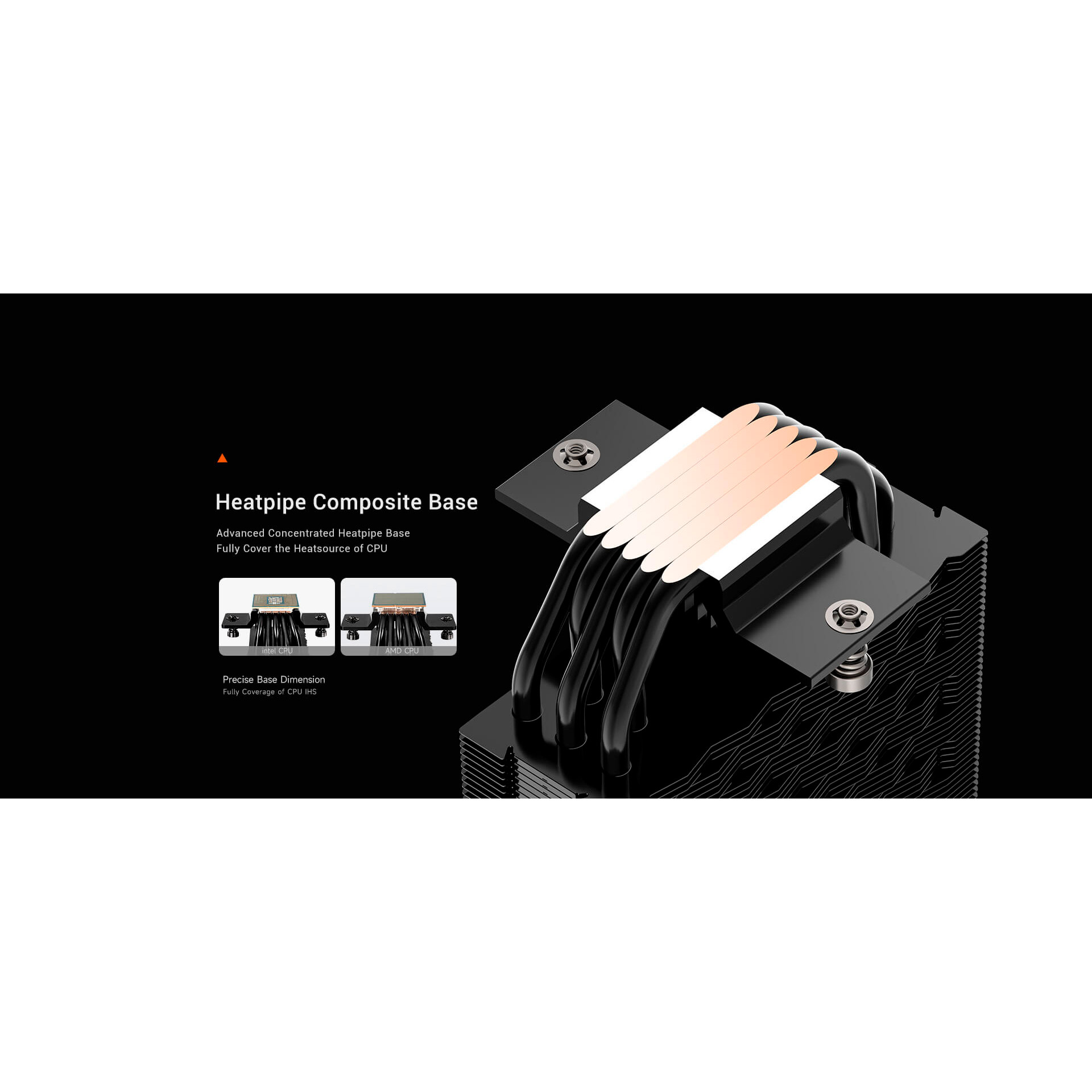Кулер для процесора PCCOOLER RT500 Digital ARGB (RT500-BKAWYL-GL)