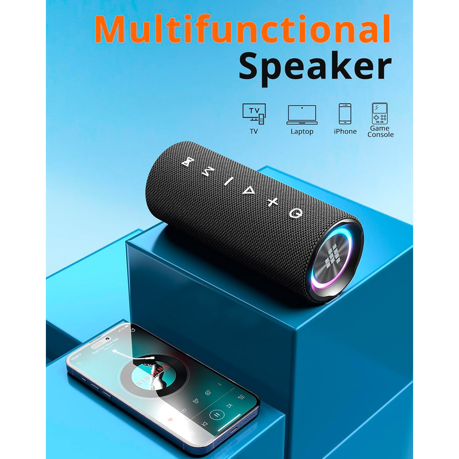 Портативная колонка TRONSMART Mirtune C2 Black