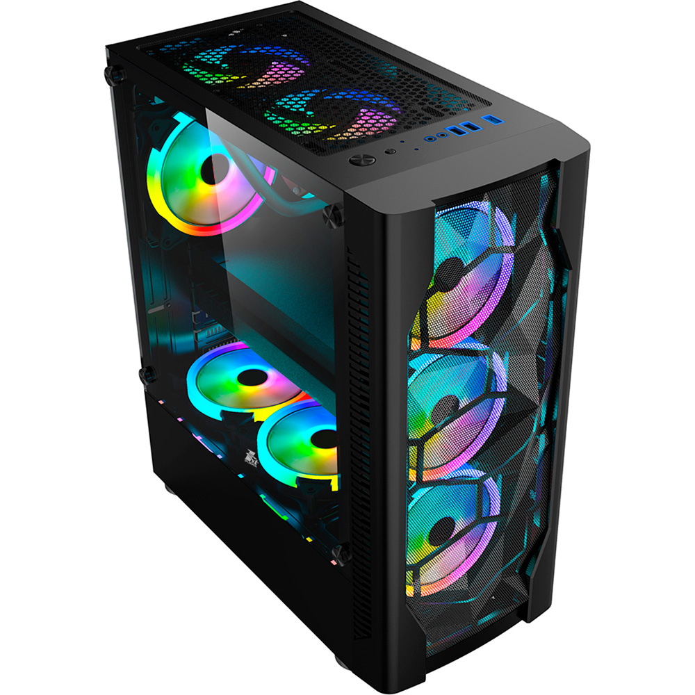 Корпус 1STPLAYER DK-D4 4F1 Black