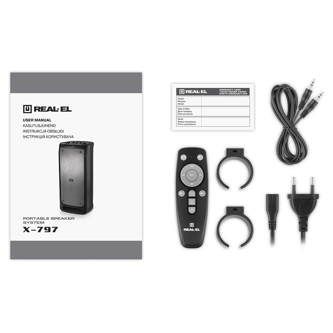 Акустическая система REAL-EL X-797 (EL121600023)