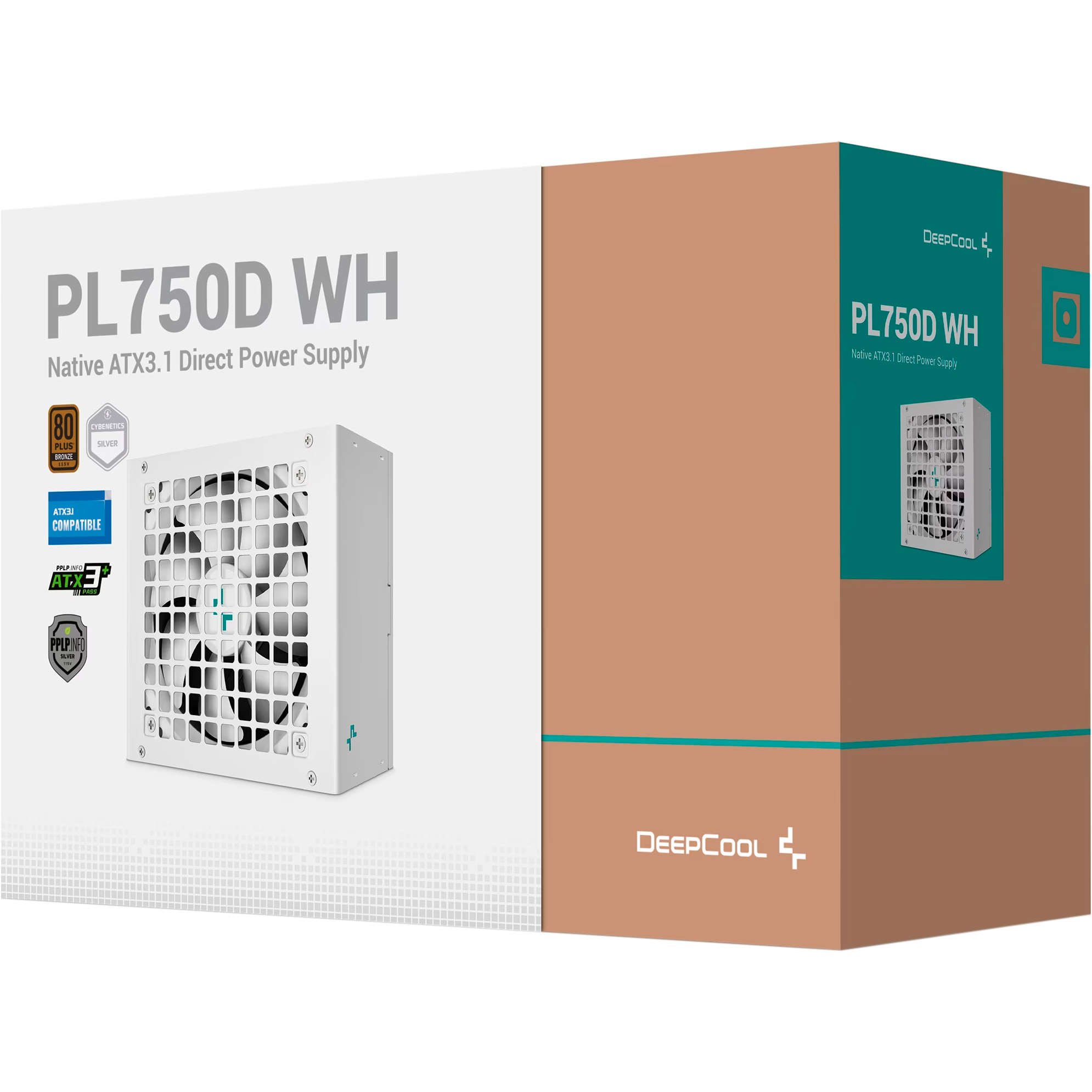 Блок питания 750W DEEPCOOL PL750D V2 White (R-PL750D-FC0W-EU-V2)