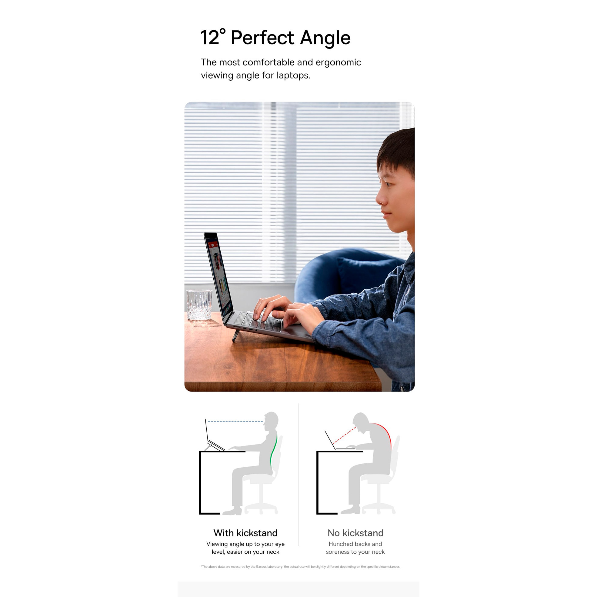Подставка для ноутбука BASEUS Slim Laptop Kickstand 2-Pack Gray (LUZC000013)