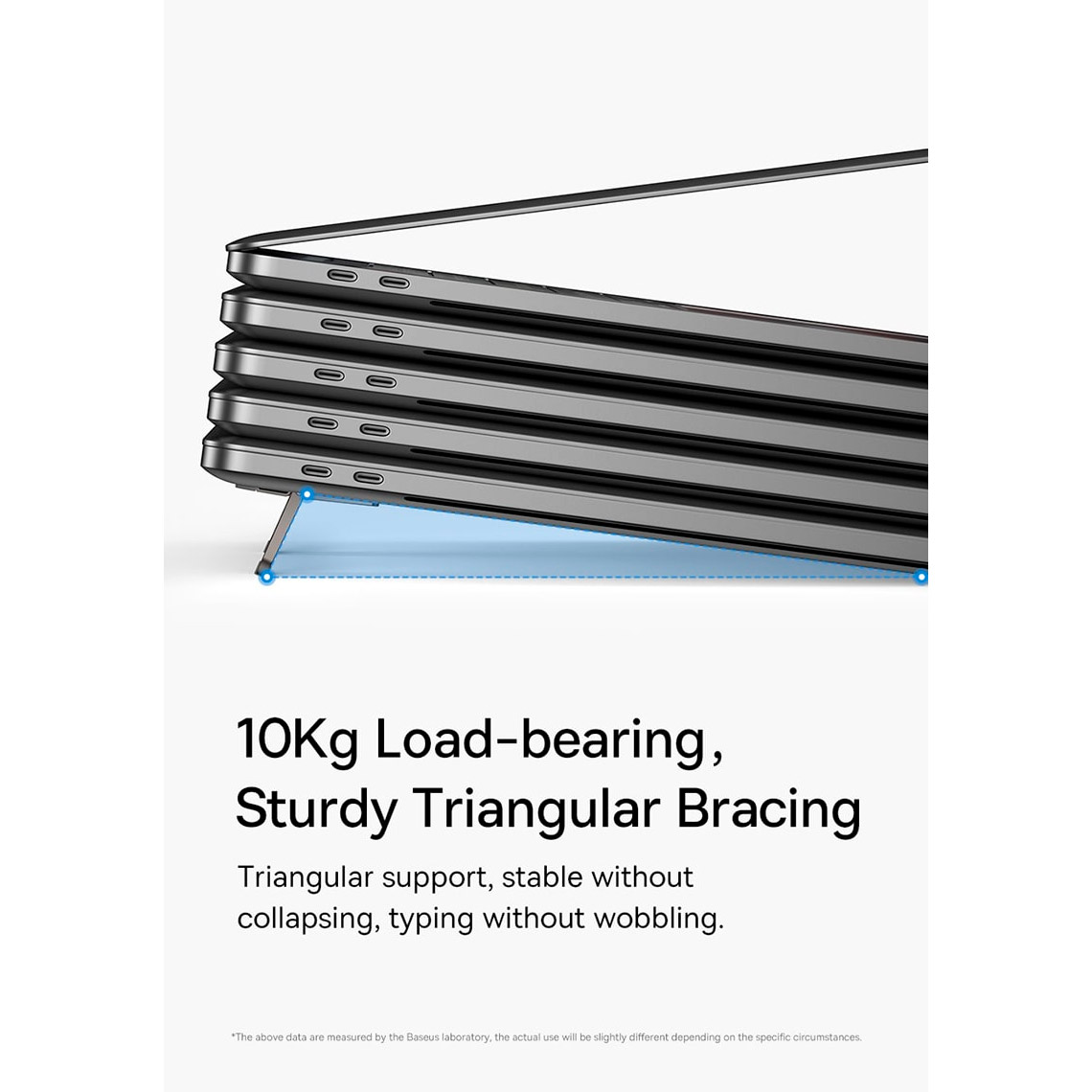 Подставка для ноутбука BASEUS Slim Laptop Kickstand 2-Pack Gray (LUZC000013)
