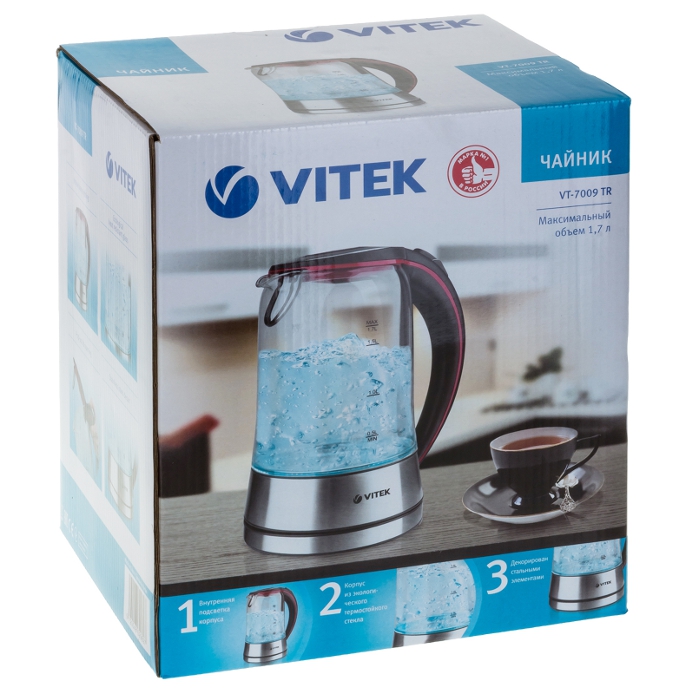Електрочайник VITEK VT-7009 TR