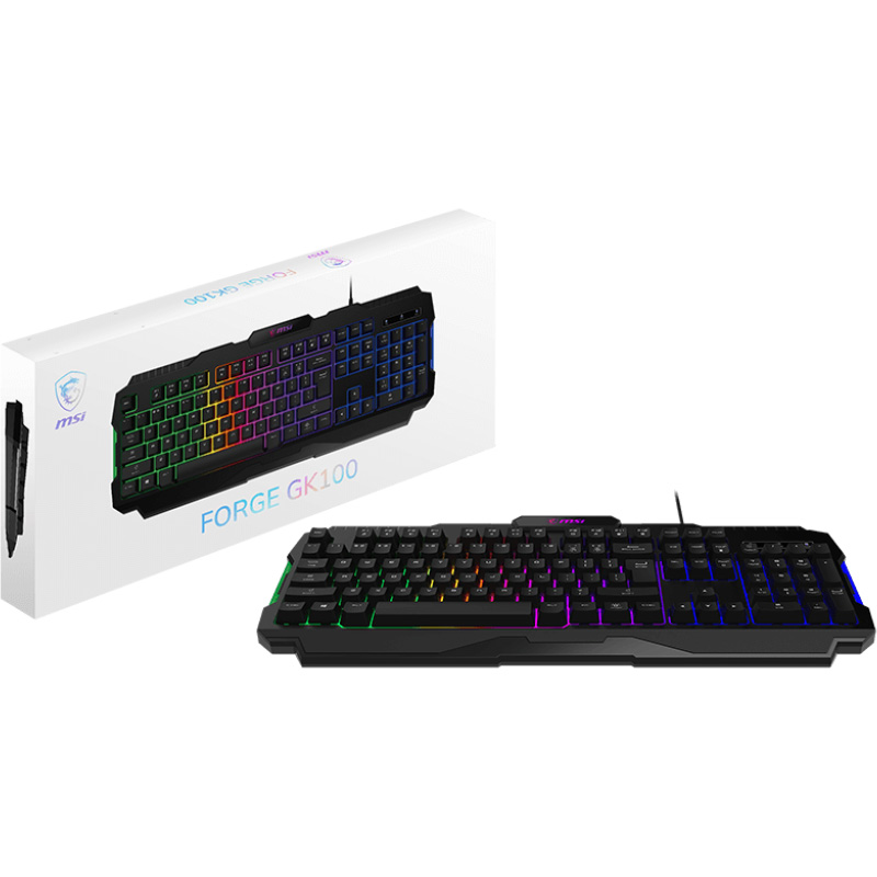 Клавиатура MSI Forge GK100 Black