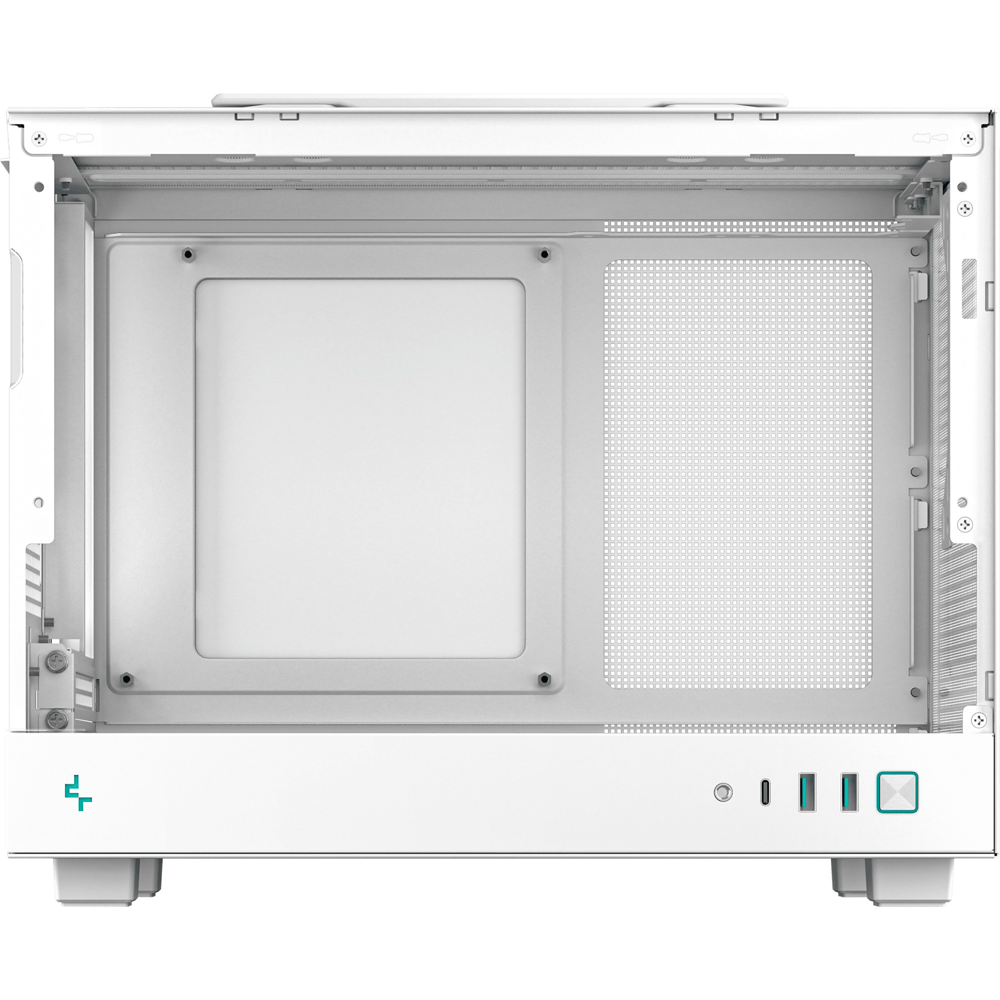 Корпус DEEPCOOL CH160 Mesh White (R-CH160-WHNMI0-G-1)