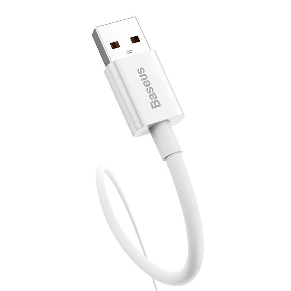Кабель BASEUS Superior Series Fast Charging Data Cable USB to Type-C 100W 2м White (P10320102214-03)