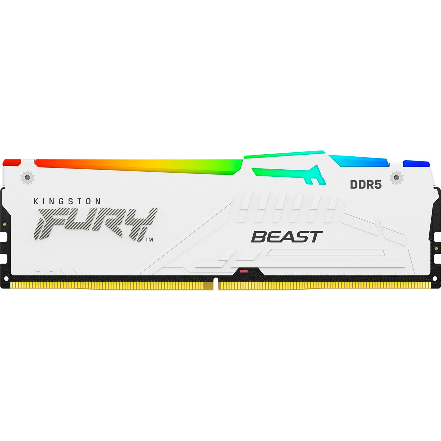 Модуль памяти KINGSTON FURY Beast RGB EXPO DDR5 6000MHz 16GB White (KF560C36BWE2A-16)