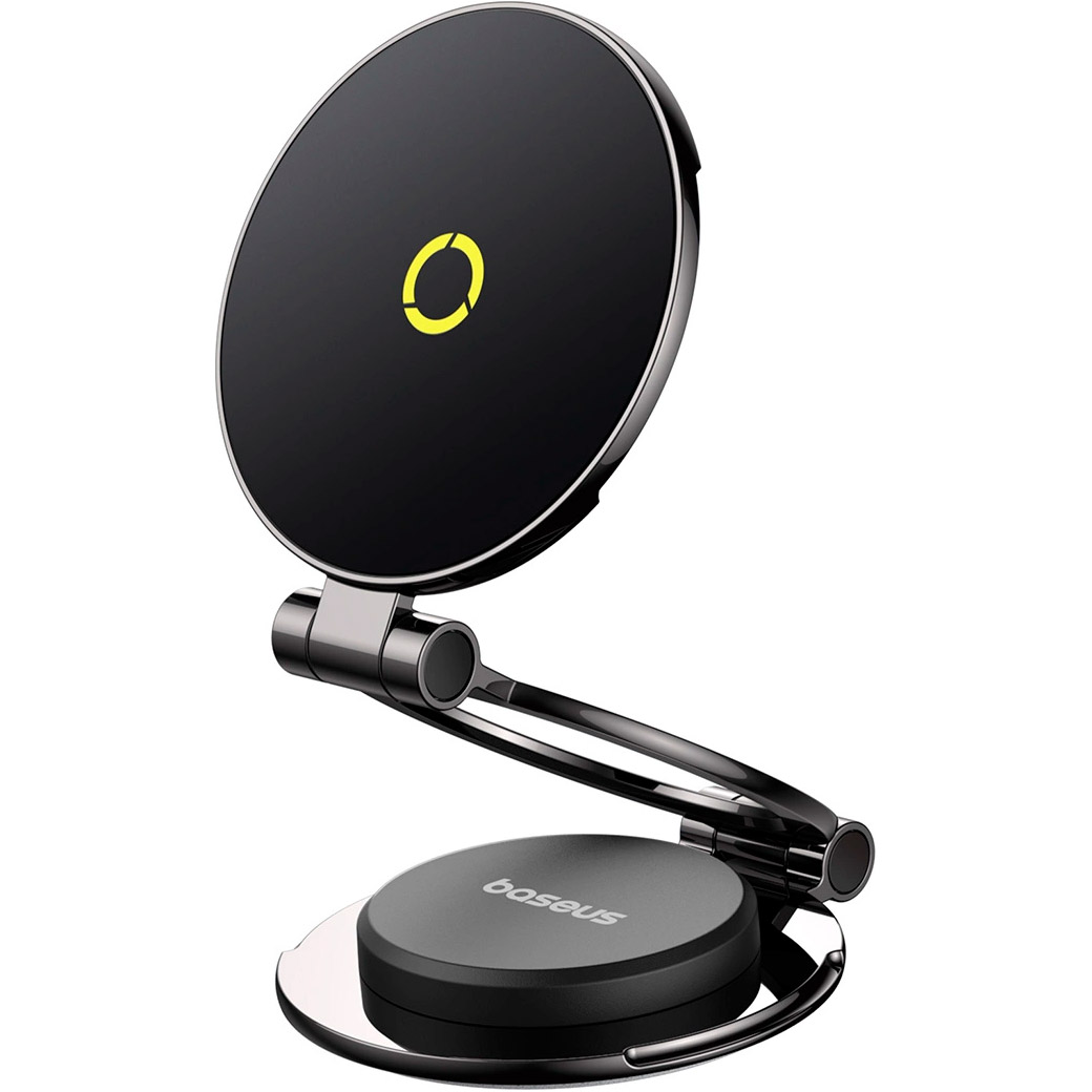 Автотримач для смартфона BASEUS MagPro Series II Magnetic Car Mount Stick-On Version Black (C40172900121-00)