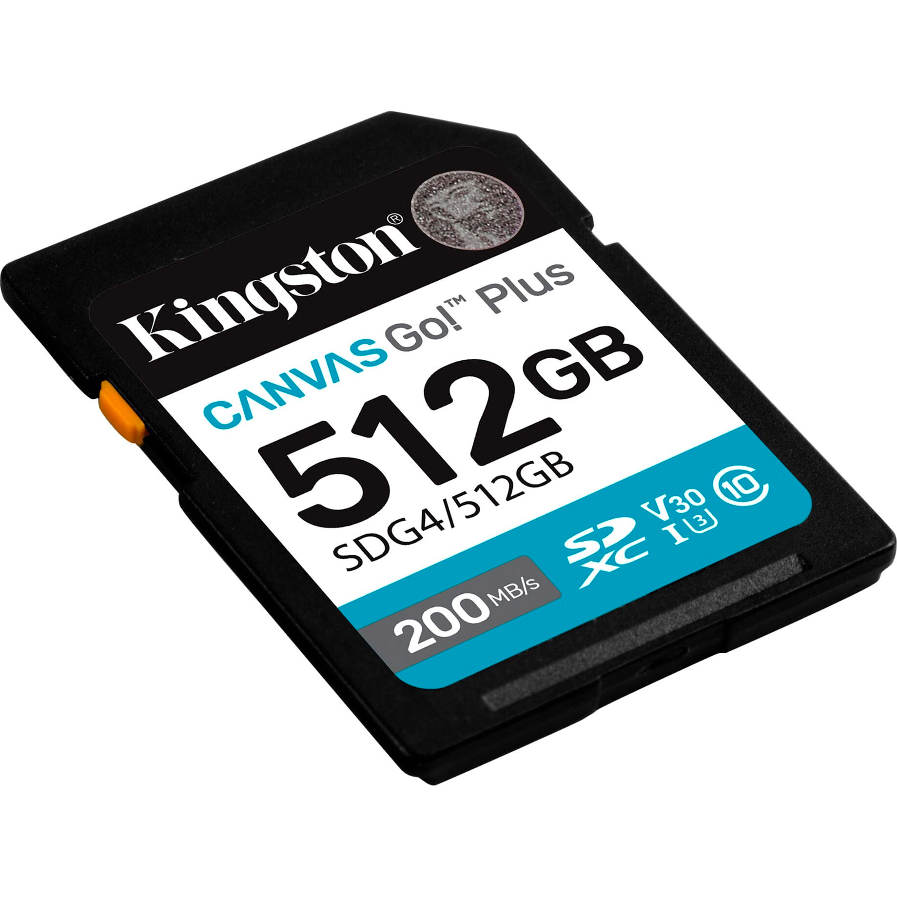 Карта пам'яті KINGSTON SDXC Canvas Go! Plus 512GB UHS-I U3 V30 Class 10 (SDG4/512GB)