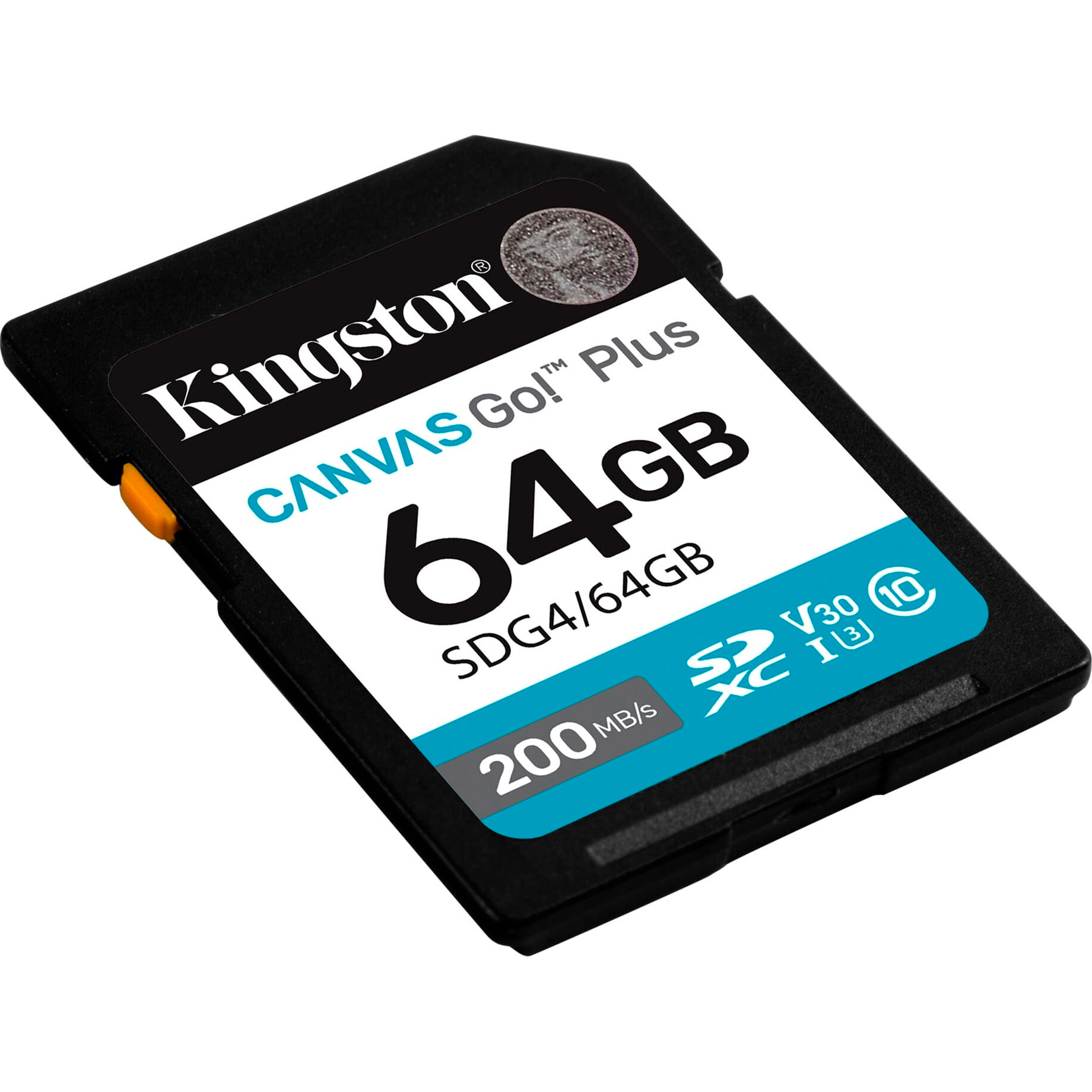 Карта пам'яті KINGSTON SDXC Canvas Go! Plus 64GB UHS-I U3 V30 Class 10 (SDG4/64GB)