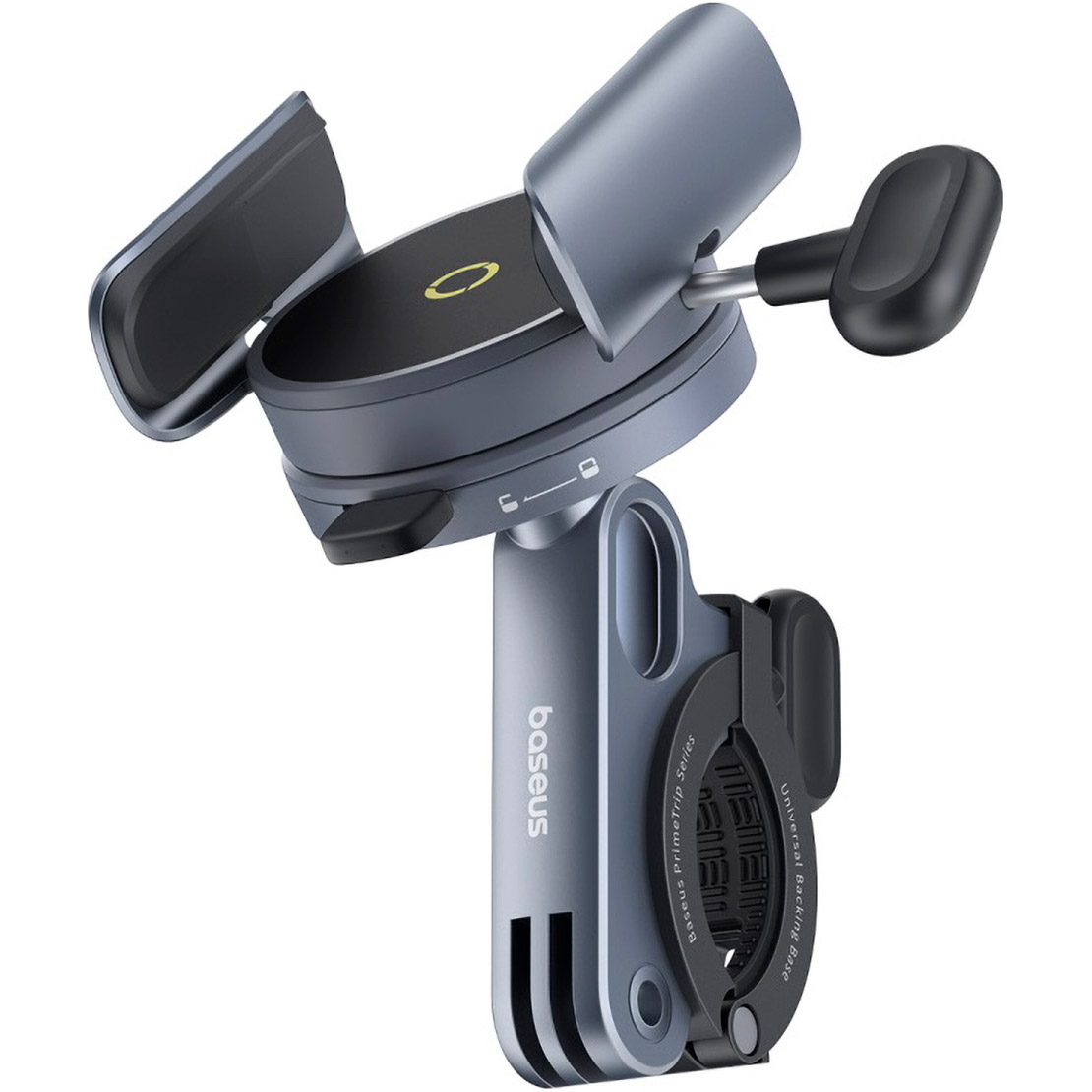 Велотримач для смартфона BASEUS PrimeTrip Series Magnetic Bike Phone Holder Cosmic Black (C40569000121-00)