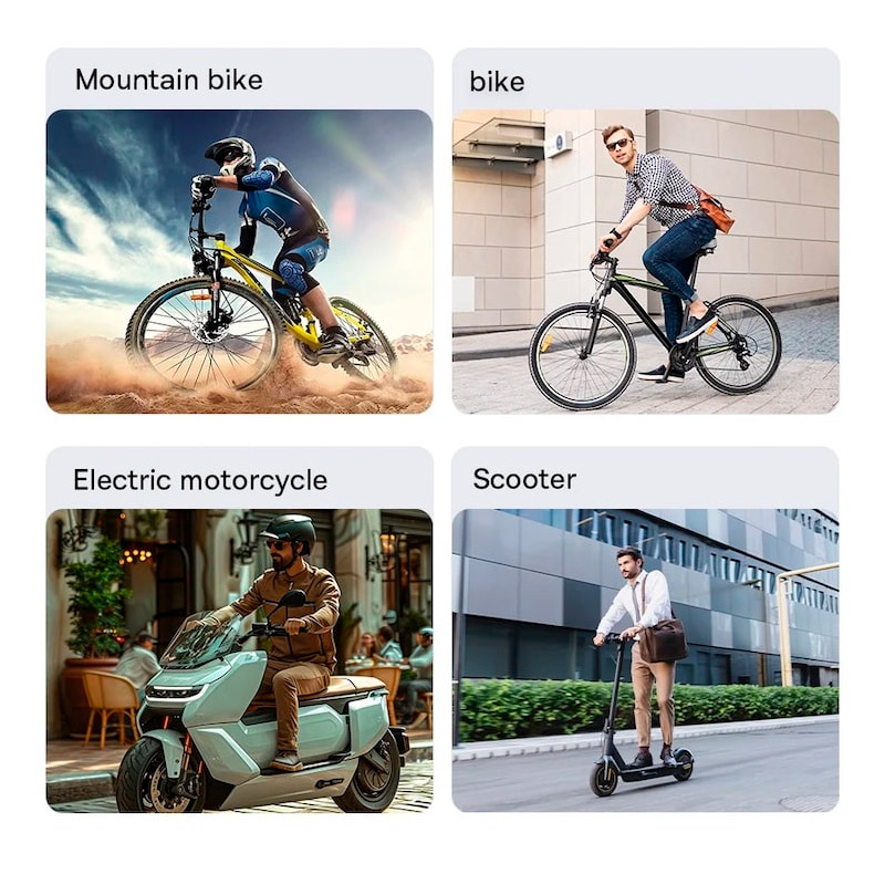 Велотримач для смартфона BASEUS PrimeTrip Series Magnetic Bike Phone Holder Cosmic Black (C40569000121-00)