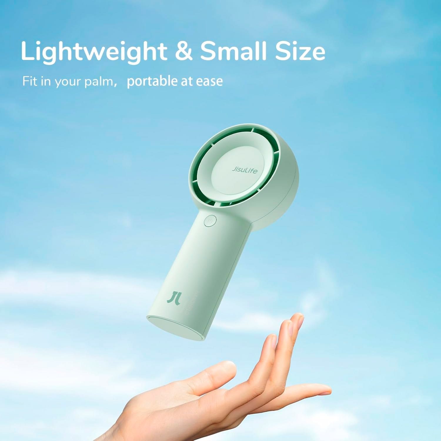 Портативний ручний вентилятор JISULIFE FA43 Handheld Fan Life5 Plus Mint Green