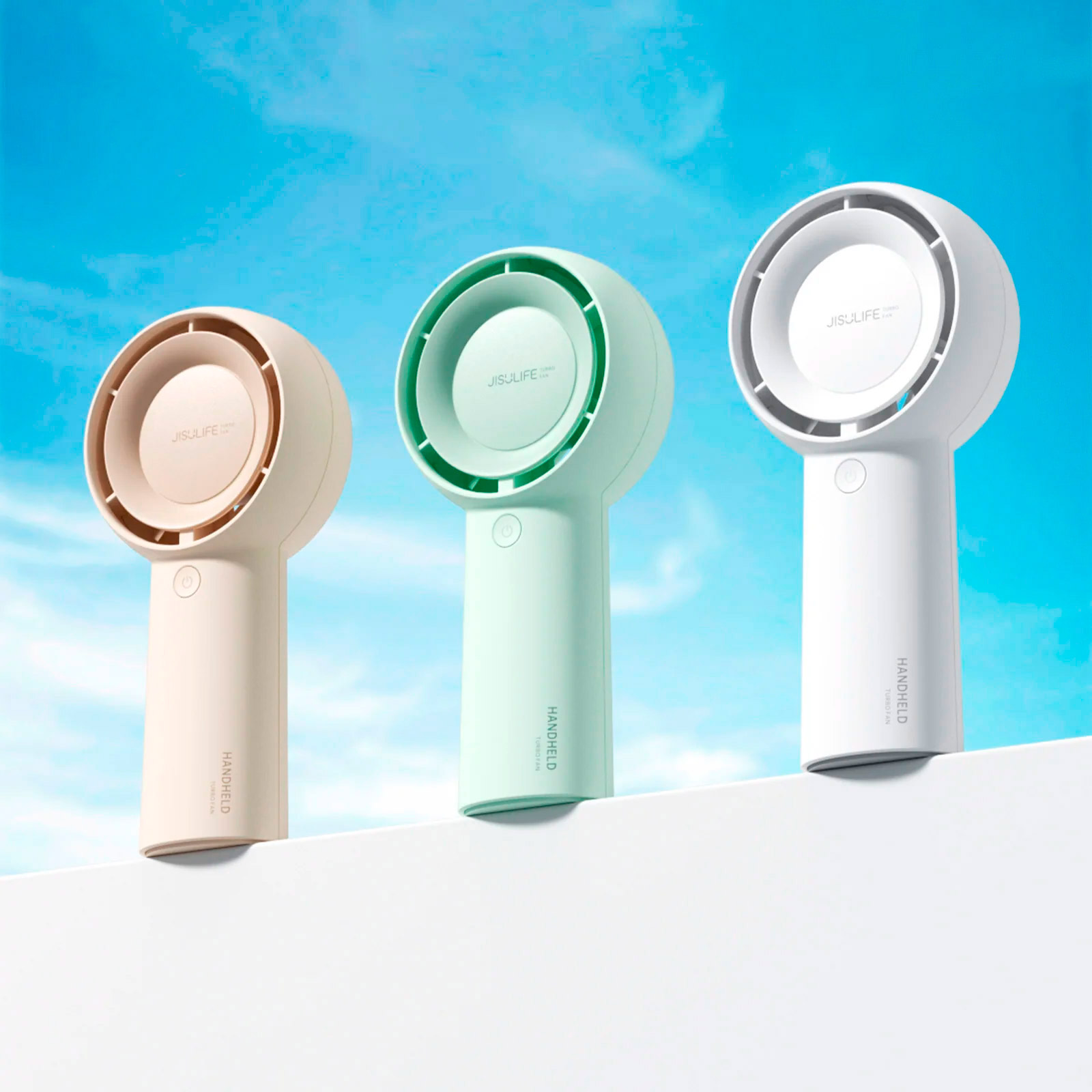 Портативний ручний вентилятор JISULIFE FA43 Handheld Fan Life5 Plus Mint Green