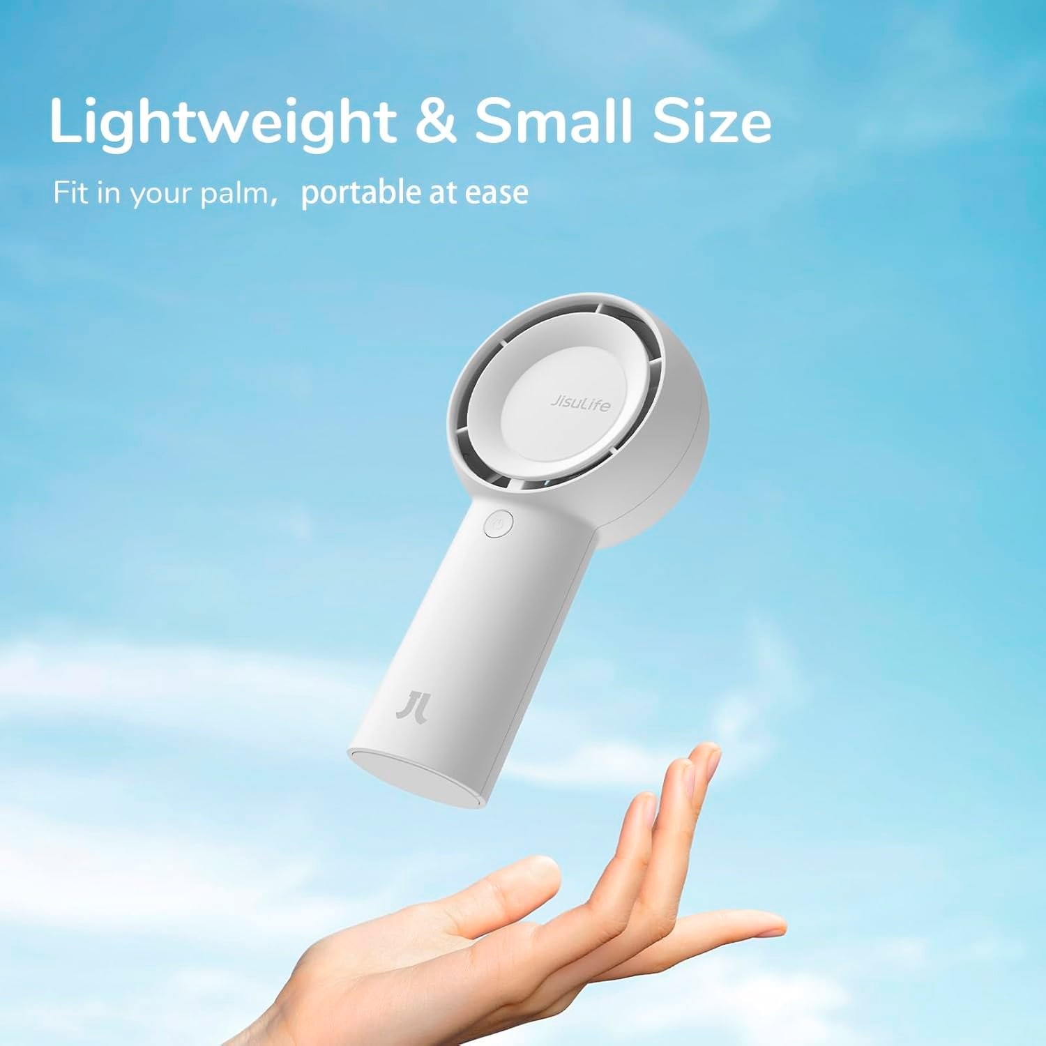 Портативний ручний вентилятор JISULIFE FA43 Handheld Fan Life5 Plus White