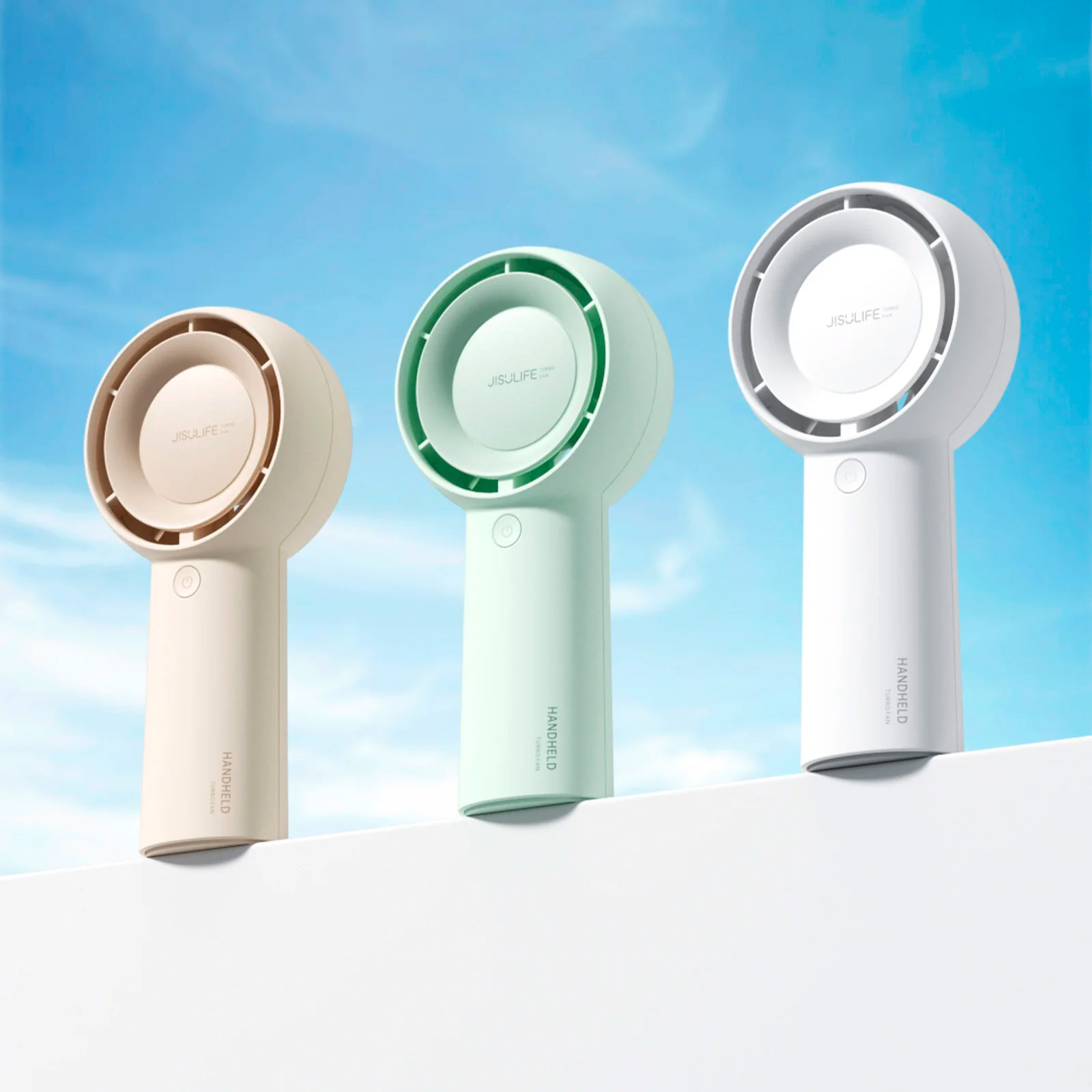 Портативний ручний вентилятор JISULIFE FA43 Handheld Fan Life5 Plus White